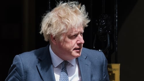 Boris Johnson has received a copy of Sue Gray's report